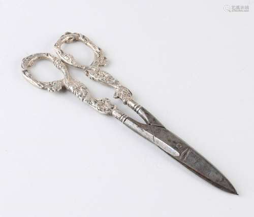 Silver grape scissors