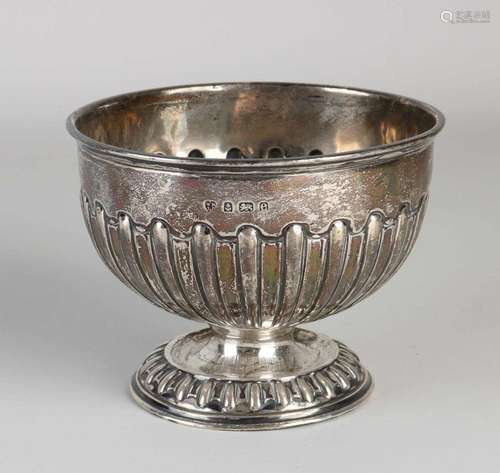 silver bowl