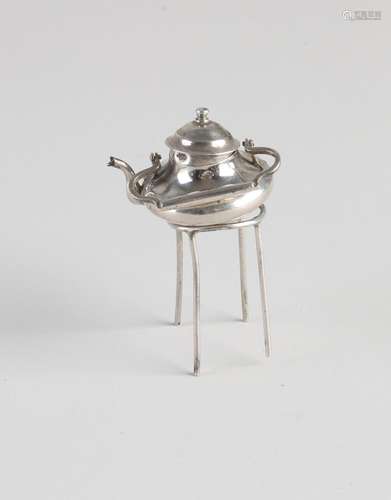 Silver Miniature Water Kettle