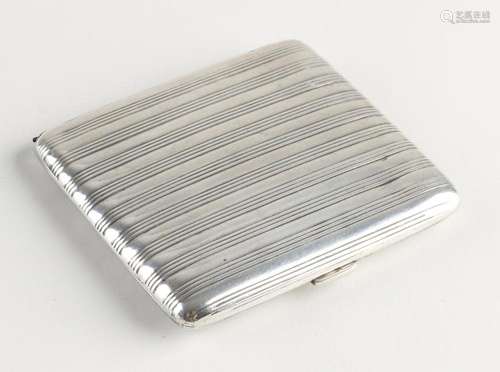 Silver business card holder