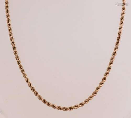 gold cord necklace