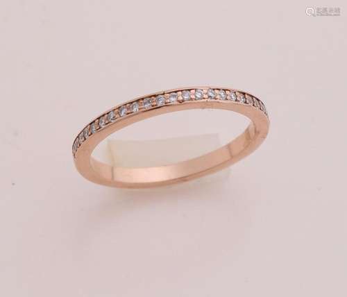 Gold ring with diamond