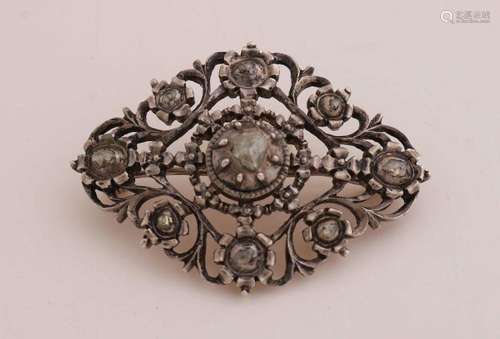 silver brooch