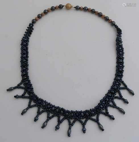 Hematite necklace