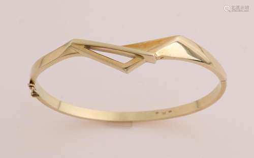 gold slave bracelet