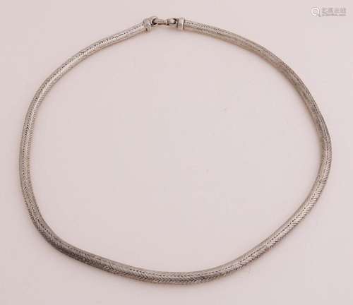 silver choker