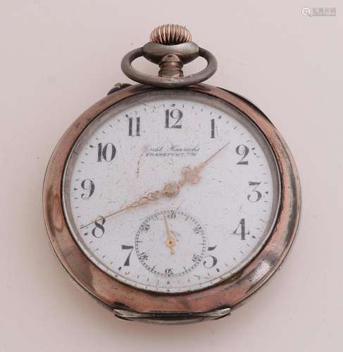 Silver pocket watch Gust Hinrichs