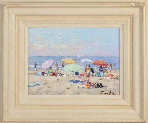 Niek vd Plas, Summer beach view