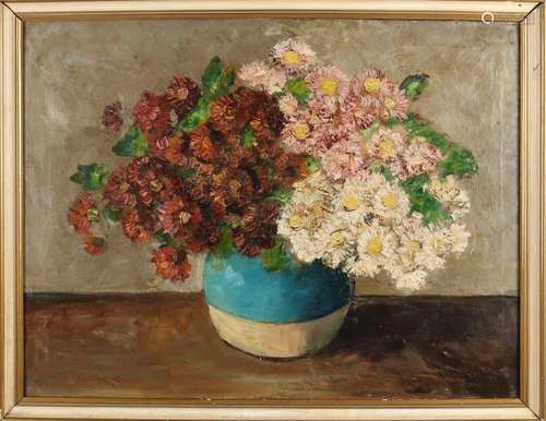 Jacobus Doeser, Ginger jar with flowers