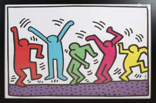 Keith Haring, Dancing figures