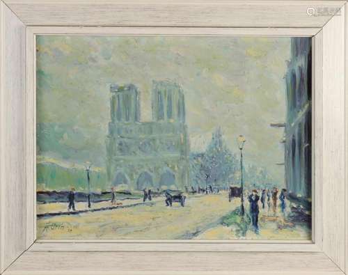 A. Orth, Paris Cityscape