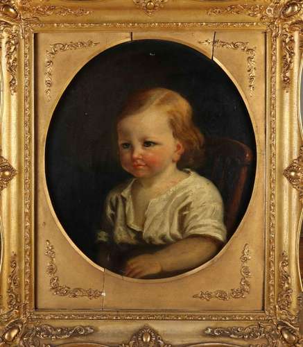 Unsigned, Portrait young girl