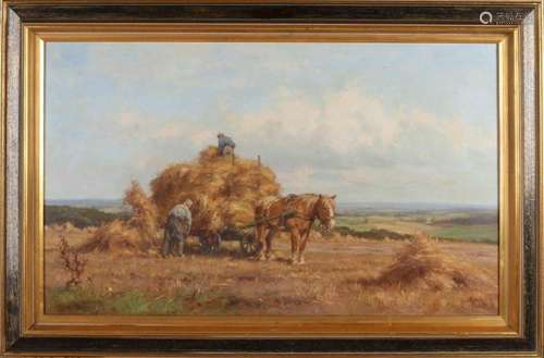 Jan Holtrop, Grain harvesting