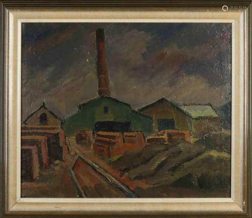 J. vd Leest, Brick factory Hengelo 1955