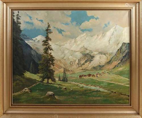 K. Eich, Mountain landscape