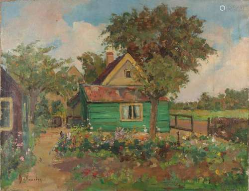 B. van Voorden, Backyard of a farm