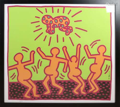 Keith Haring, Dancing pregnant ladies