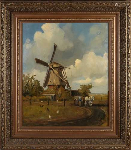 Gerard Krol, Twente windmill near Boekelo