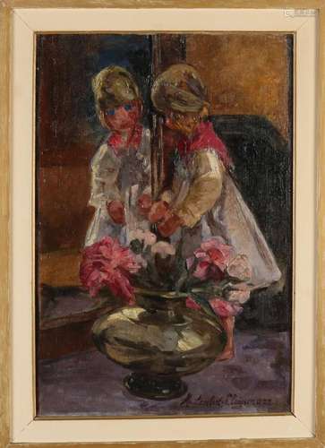 M. Lambert Cluysenaar, Still life with doll near mirror