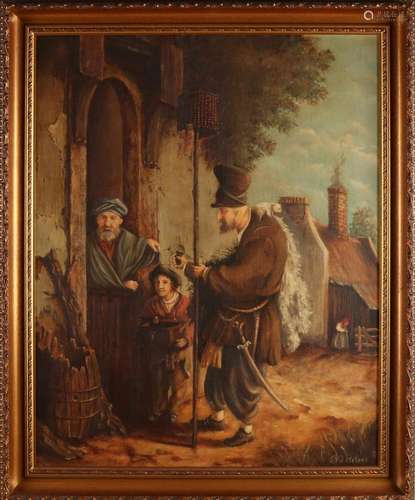 Pieters, peddler in village