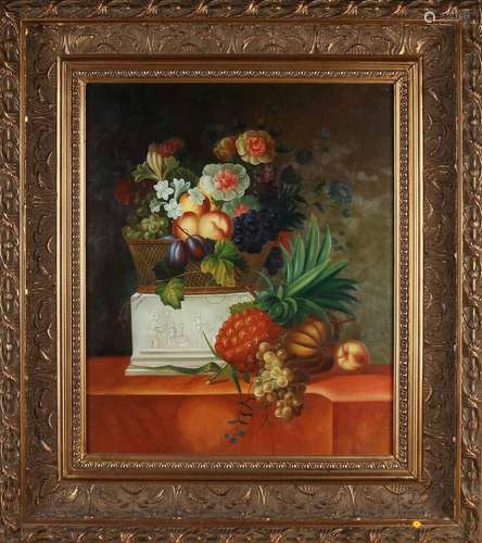 V. Fleming, Still life after an antique example