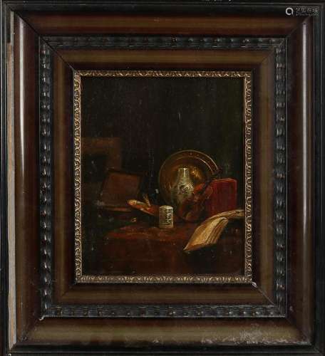 Unsigned, Still life with violin