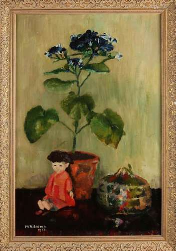 M. Ritsema, Still life with doll