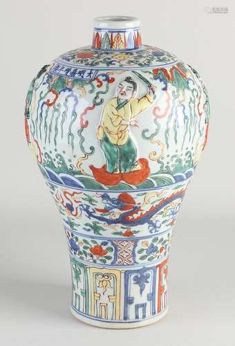 Chinese vase, H 35 cm.