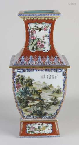 Chinese vase, H 45 cm.