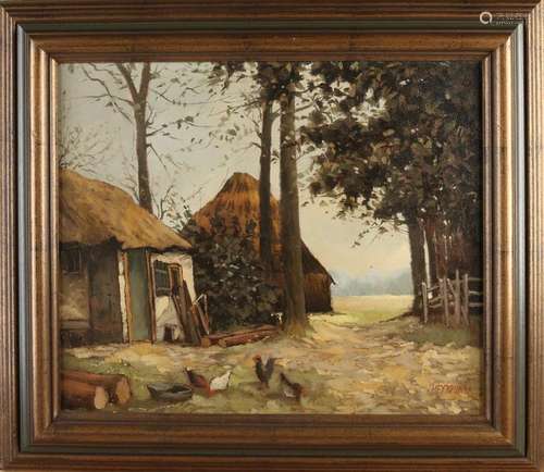 Willem Heytman, Farm with chickens