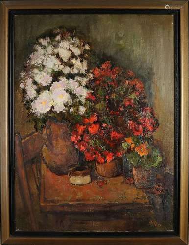 H. Hess, Flower still life