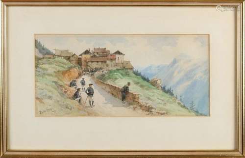 Pierre Comba, Infantrymen at Mountain Village