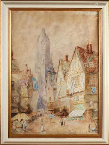 AT Blandfort, French Cityscape