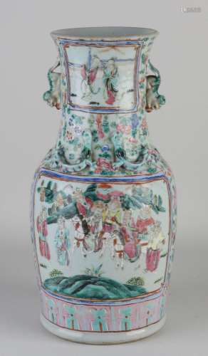 Chinese vase, H 39 cm.
