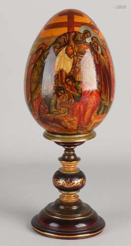 Russian lacquerware egg