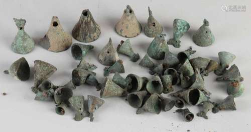 51x Bronze archaeological find Luristan