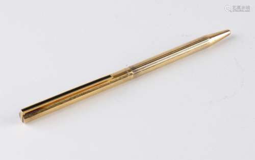 Gold plated pen, Dupont