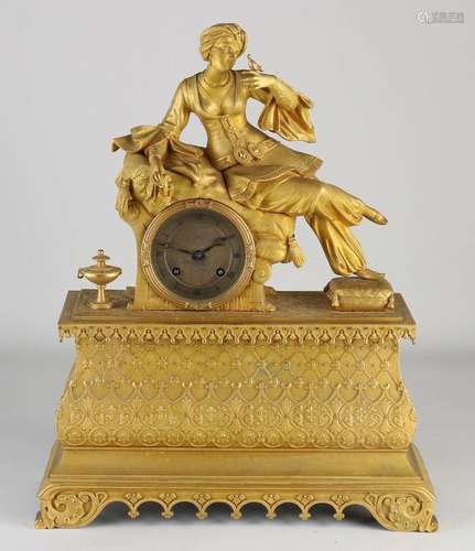 French Charles Dix mantel clock, 1830