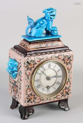 French table clock J. Vieillard & Co.