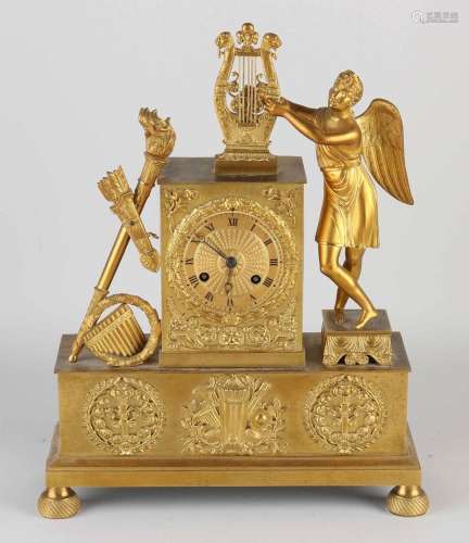 Antique French mantel clock. 1820