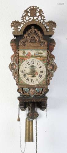 Frisian chair clock