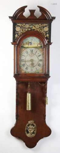 Antique Frisian mayor's clock, 1800