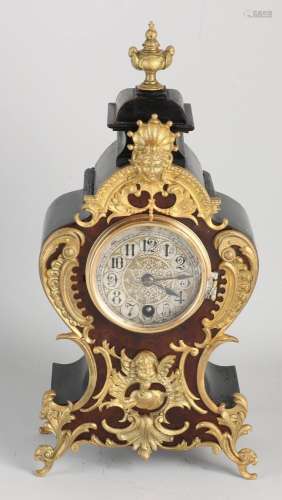 Lenzkirch mantel clock, 1890