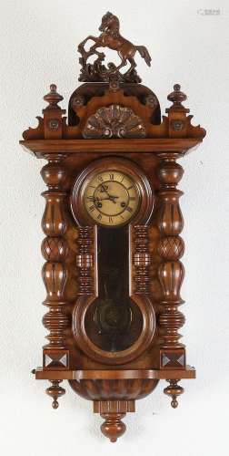 Antique regulator clock
