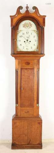 English grandfather clock, H 222 cm.