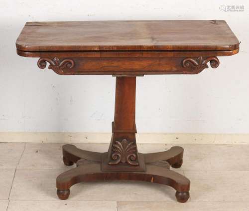 Rosewood console, 1820