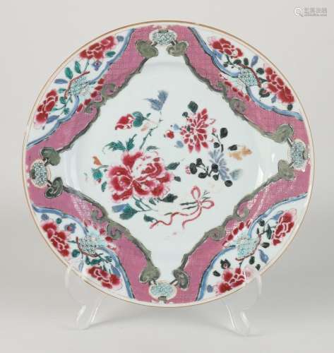 18th century Chinese plate Ø 23 cm.