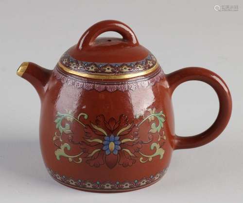 Chinese Yixing teapot Ø 5.5 cm.