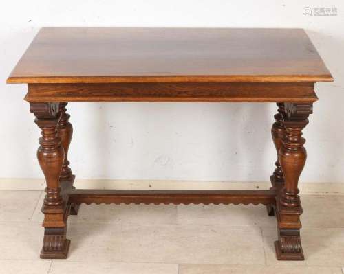 Antique oak table, 1880