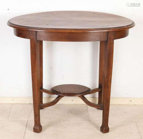 Old oak table, 1910